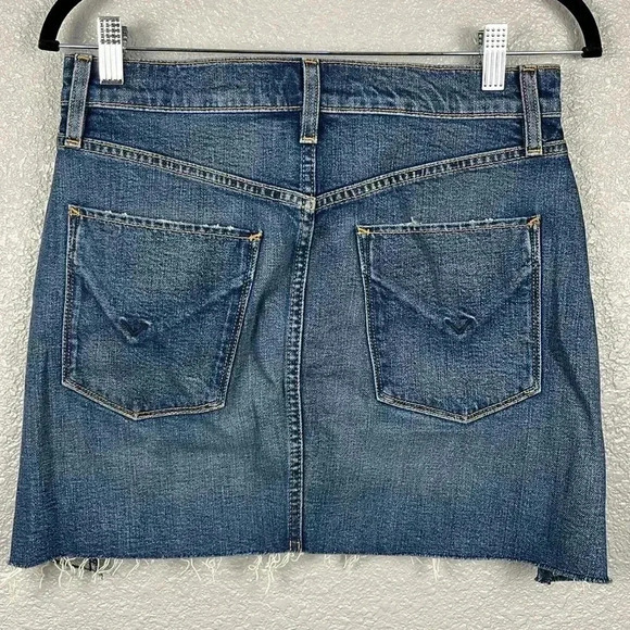 Hudson Jeans Viper Mini Skirt Studs Staples size 27 - Picture 3 of 7